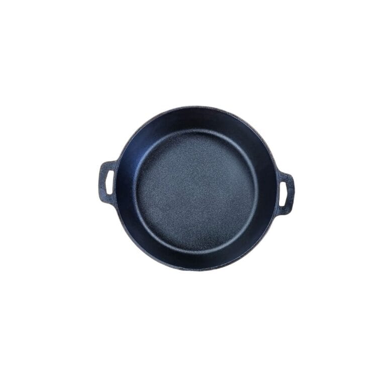 Tigaie fonta cu suport 20x4cm HoReCa cod produs T1011-01 - imagine 4
