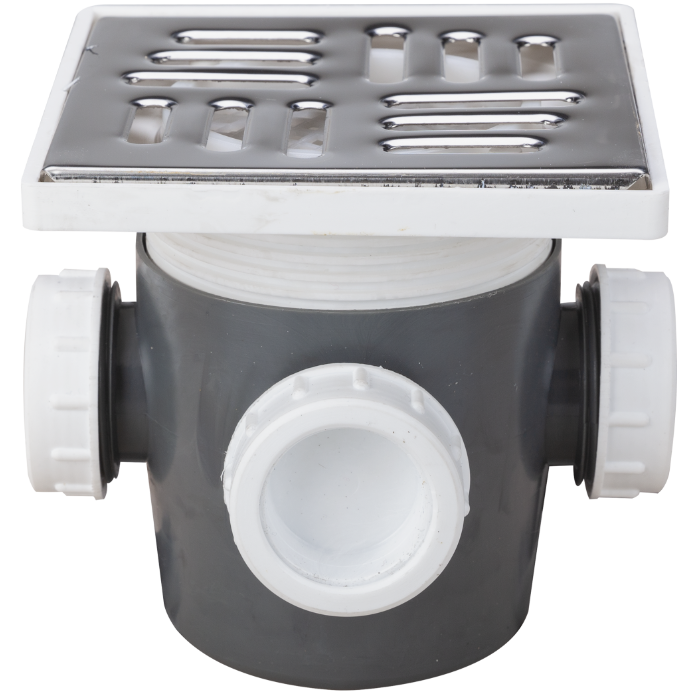 f-C2qTM2MzA Sifon Pardoseala Patrat cu Inaltator SL 3 Intrari SP-H110-130-1 - imagine 1