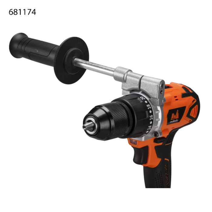 Masina de Gaurit si Insurubat fara Acumulator si Incarcator Mandrina Rapida Metalica Brushless EvoTools - imagine 3