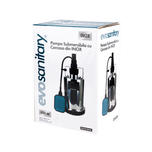 Pompa Submersibila Carcasa Inox EvoSanitary - imagine 3