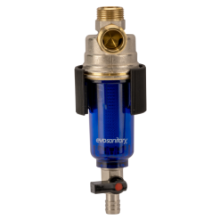Filtru Antimagnetita cu Vas Transparent, Sita Inox si Purjare Evosanitary