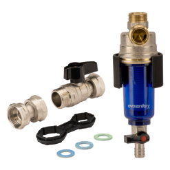 Filtru Antimagnetita cu Vas Transparent, Sita Inox si Purjare Evosanitary - imagine 4