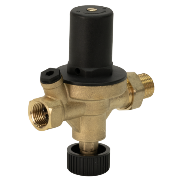 Reductor Presiune Apa cu Filtru 1/2 si Conexiune Manometru EvoSanitary - imagine 3