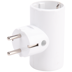 Adaptor Priza Dublu Schuko - imagine 3
