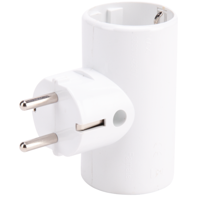 Adaptor Priza Dublu Schuko - imagine 3