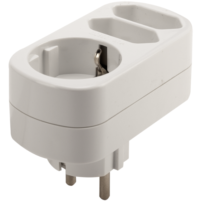 Adaptor Priza Triplu Schuko 2043 - imagine 3