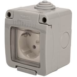 Priza Exterior Schuko - imagine 2