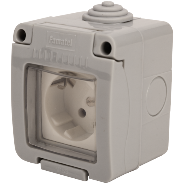 Priza Exterior Schuko - imagine 2
