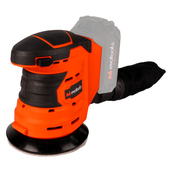 f-C2qTY2OTE Slefuitor Orbital fara Acumulator si Incarcator MAX 20V POWER Evotools - imagine 1