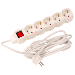 Prelungitor Electric 5P cu Intrerupator Evotools