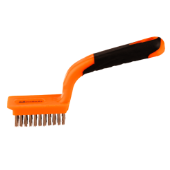 Perie Sarma Inox Maner Plastic 2 culori Mini - imagine 2