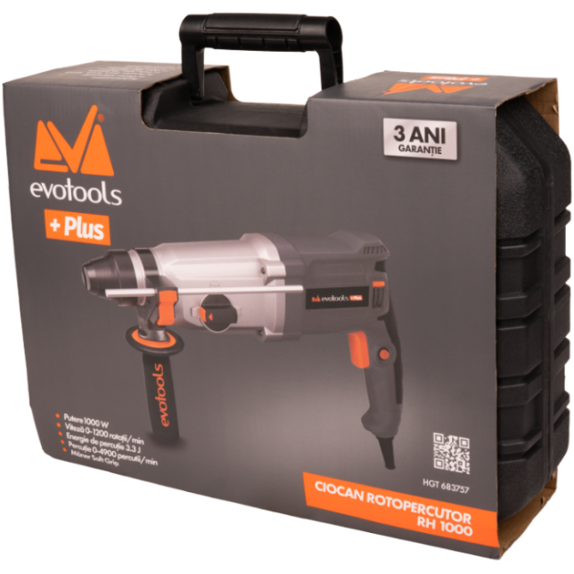 Ciocan Rotopercutor RH1000 EvoTools +Plus - imagine 6