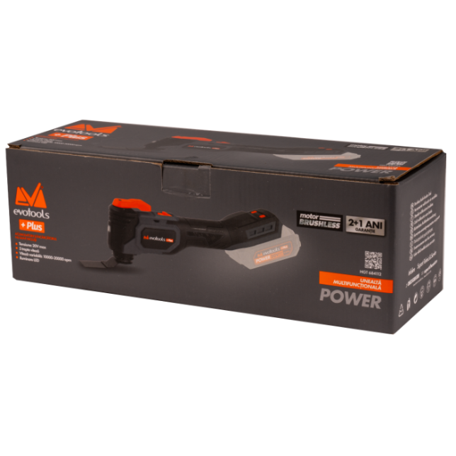 Unealta Multifunctionala fara Acumulator si Incarcator MAX 20V POWER EvoTools +Plus - imagine 6
