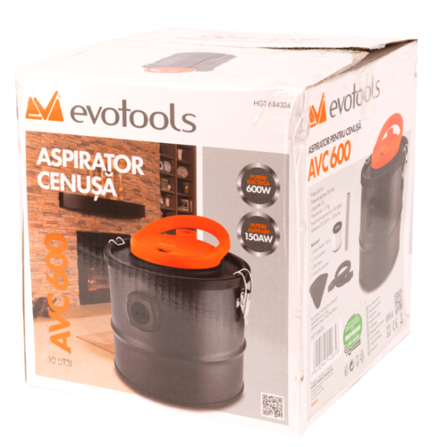 Aspirator pentru Cenusa AVC600 EvoTools - imagine 3