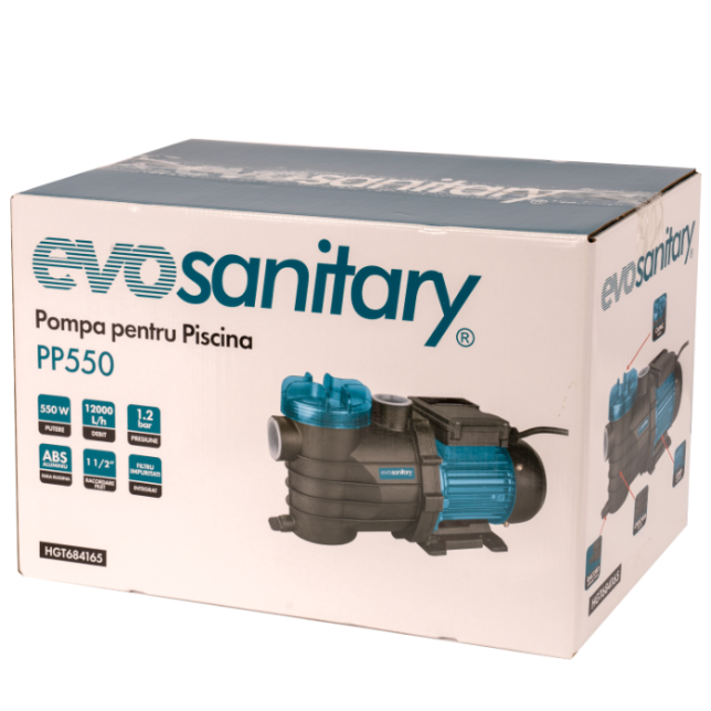 Pompa Piscina PP550 2081 Evosanitary - imagine 3