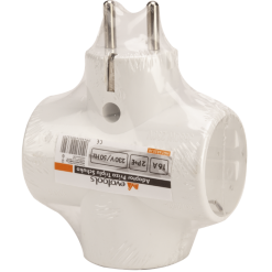 Adaptor Priza Triplu Schuko - imagine 2