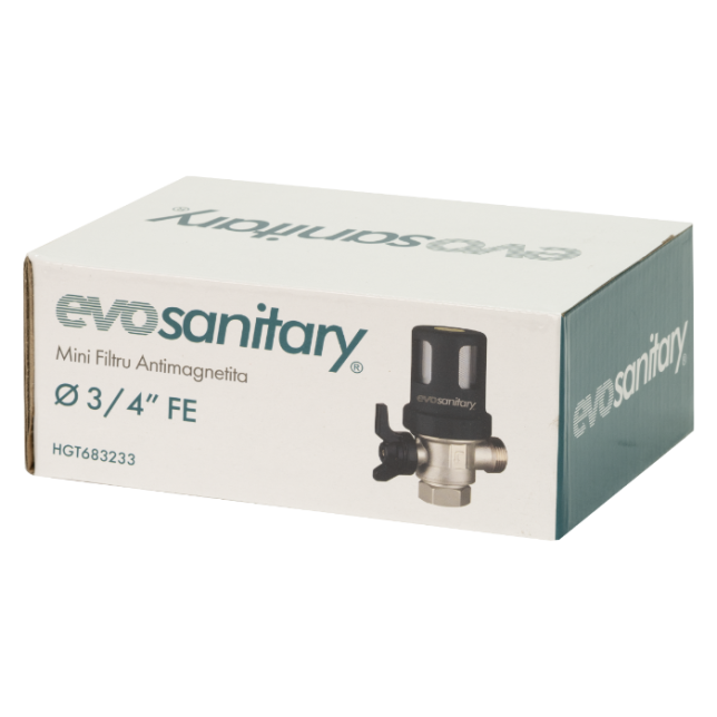 Filtru Mini Antimagnetita 3/4 7000 Gauss EvoSanitary - imagine 2