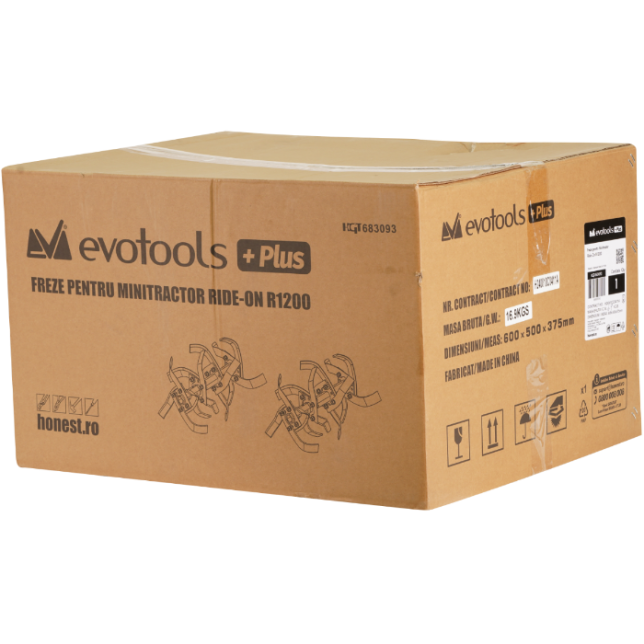Freze pentru Minitractor Ride-On R1200 EvoTools +Plus - imagine 3