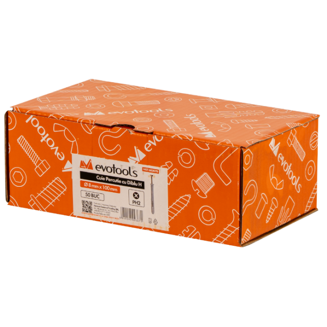 Cuie Percutie cu Diblu EvoTools - imagine 3